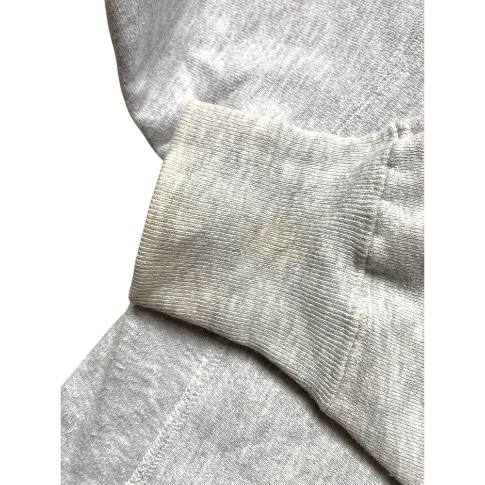 Vintage 90s Champion Reverse Weave Harvard Cut Sweatshirt Size L Gray Ivy League - Picture 11 of 14